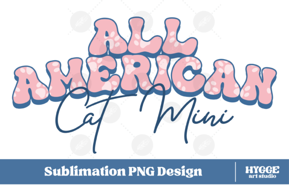 All American 4th of July Cat Embroidery