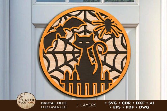 Black Cat Halloween Door Hanger Review