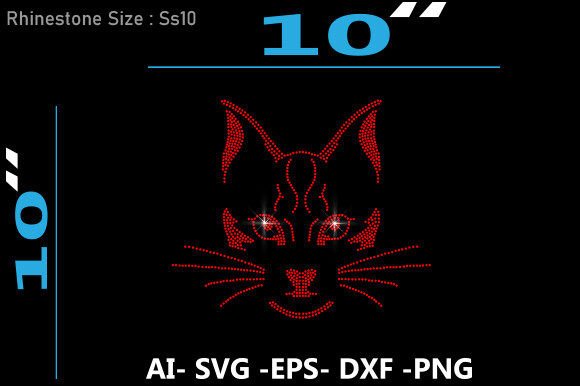 Cat Vector Rhinestone Design Review