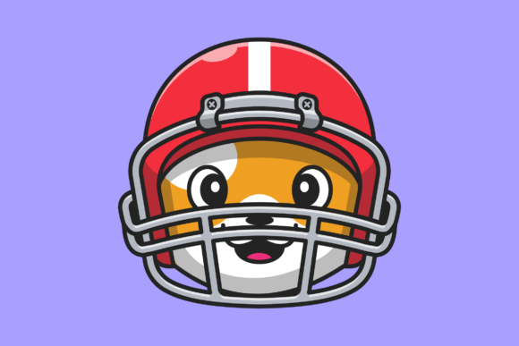 Cute Head Cat in Rugby Helmet Embroidery Review